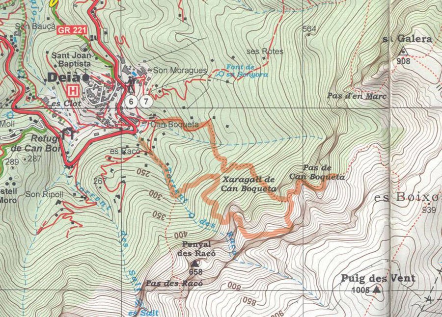 recorrido mortificador