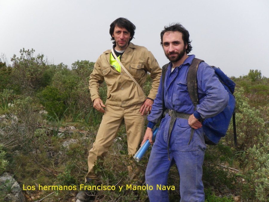 Los hermanos Francisco y Manolo Nava
