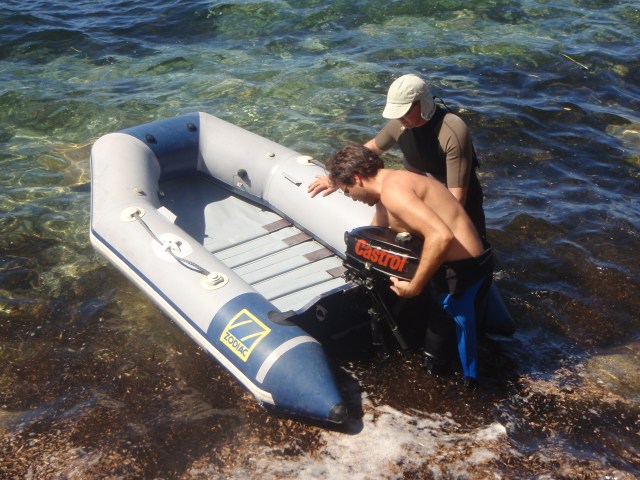 sa Dragonera y  pecio Cisne II