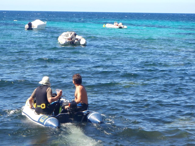 sa Dragonera y  pecio Cisne II