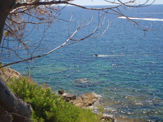 sa Dragonera y  pecio Cisne II