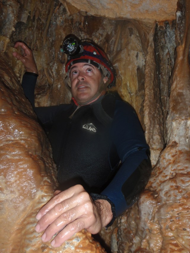 Mingui en el Forat des Baf