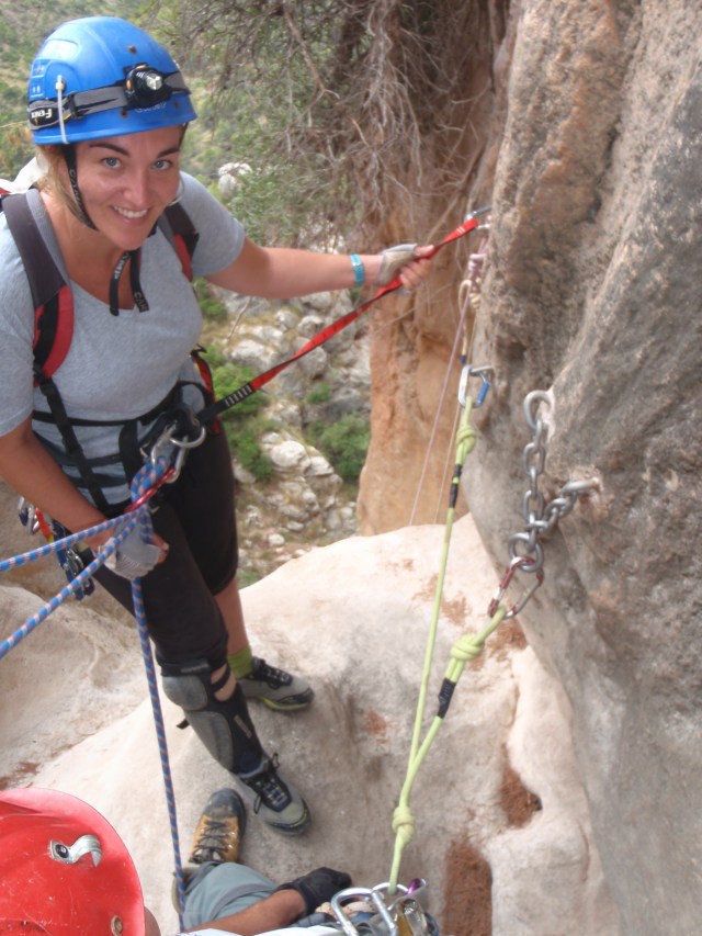Pilar, siempre sonriente