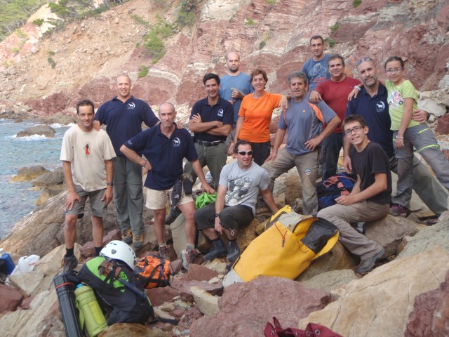 salida organizada por el Grup d´Activitats de Muntanyi i espeleo (G.A.M.E.)