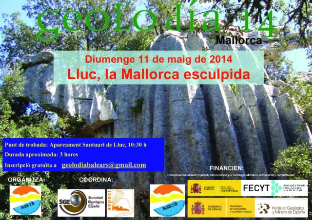 Poster Geolodía Mallorca  2014