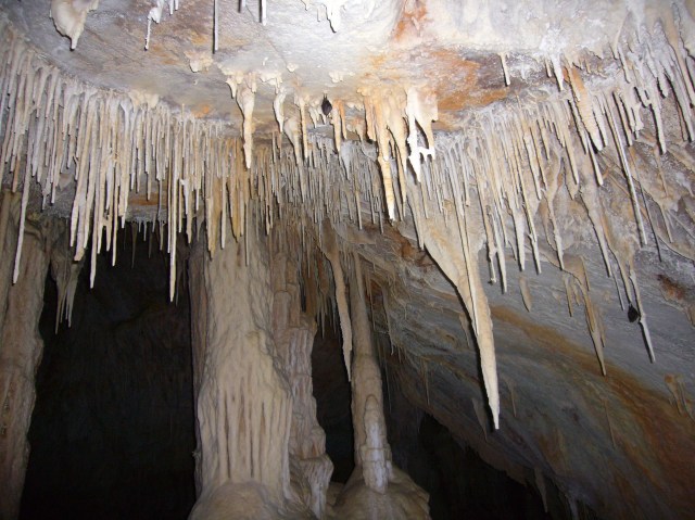 Avenc de la Canal de la Comafreda -41m. BTTersMallorca. foto: Rafael Minguillón Avenc de la canal de la Comafreda