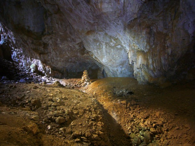 biciespeleo: cova-avenc de na Picacento