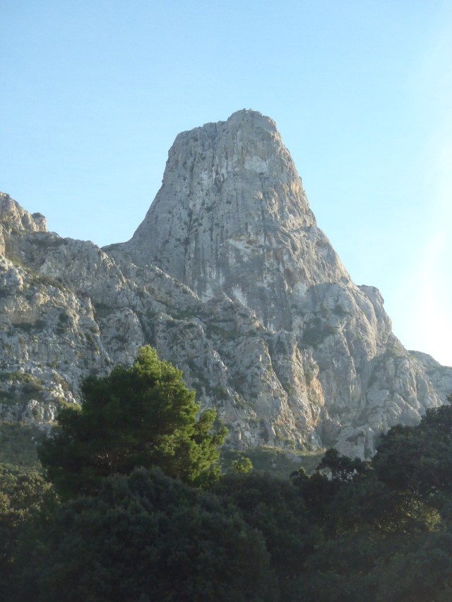 Pa de Figa desde Ariant de Baix. Nuestro Naranjo de Bulnes Mallorquín. Foto: Rafael Minguillón. BTtersMallorca