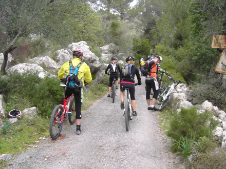Ruta BTT Miner Petit. BTTersMallorca. foto: Rafael Minguillón