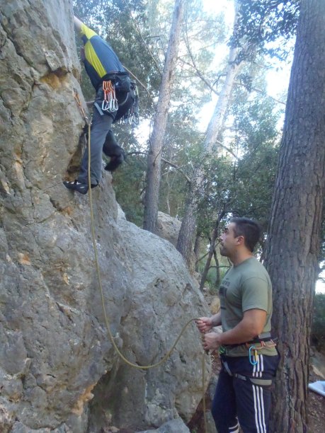 Estret de Valldemossa. Escalada. Foto:Rafael Minguillón BTTersMallorca